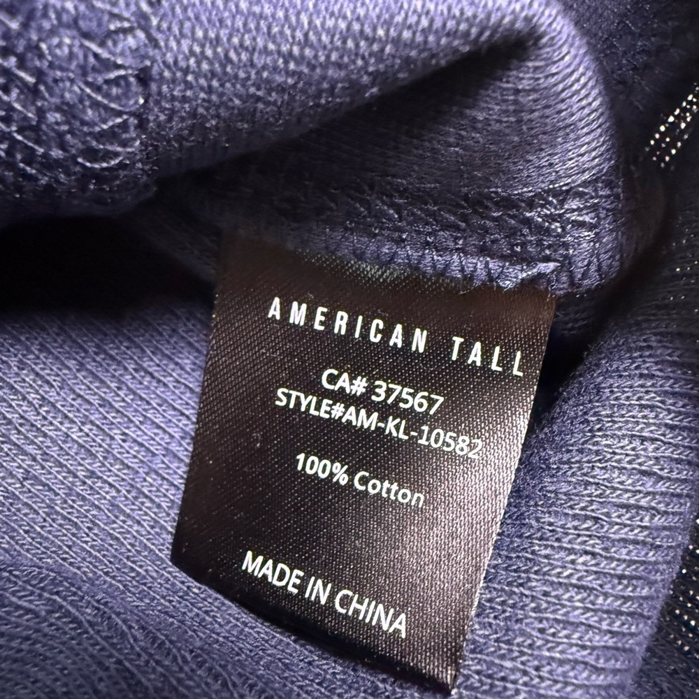Men's True Navy Long Sleeve Tee - Picture 7 of 13